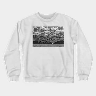 Yacht on Lake Wanaka Crewneck Sweatshirt